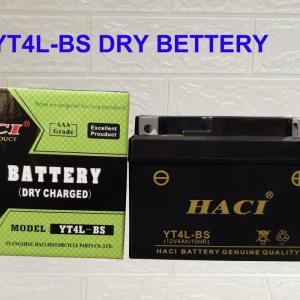 China YT4L Lead Acid Motorcycle Battery Terminal Nut And Bolt Black Color factory