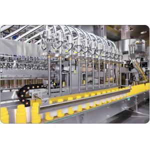 50ml-L Linear Tracking Type Automatic Monoblock Filler Capper Machine For Both