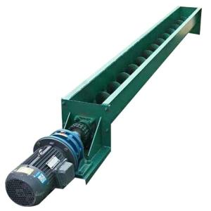 China Stainless Steel Screw Auger Conveyor Industrial Spiral Screw Conveyors System factory