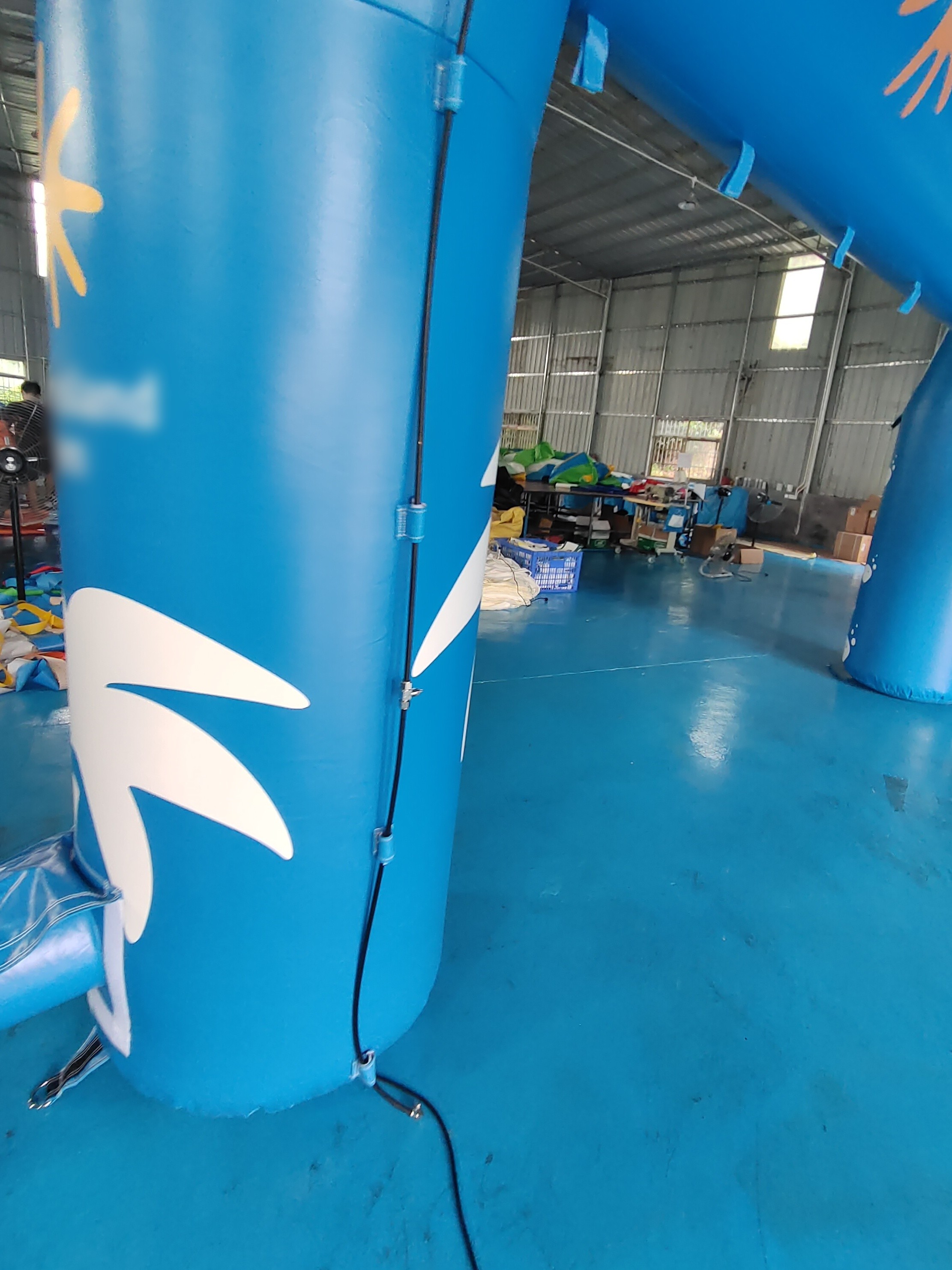 Wind Resistance Inflatable Misting Tent Outdoor Events Cooling Misting Stations Portable With Water Jet Pressure Pump