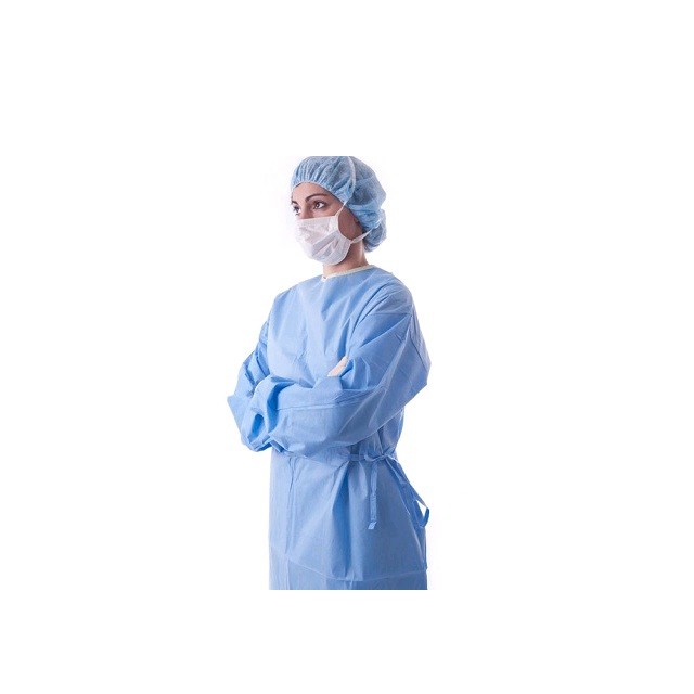 China Reinforced Hospital 70g Disposable Medical Exam Gowns factory