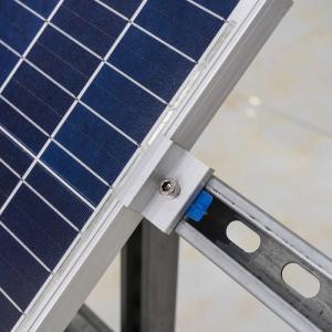 China Premium Solar Panel End Clamp Corrosion Resistance Photovoltaic Support Fixture factory