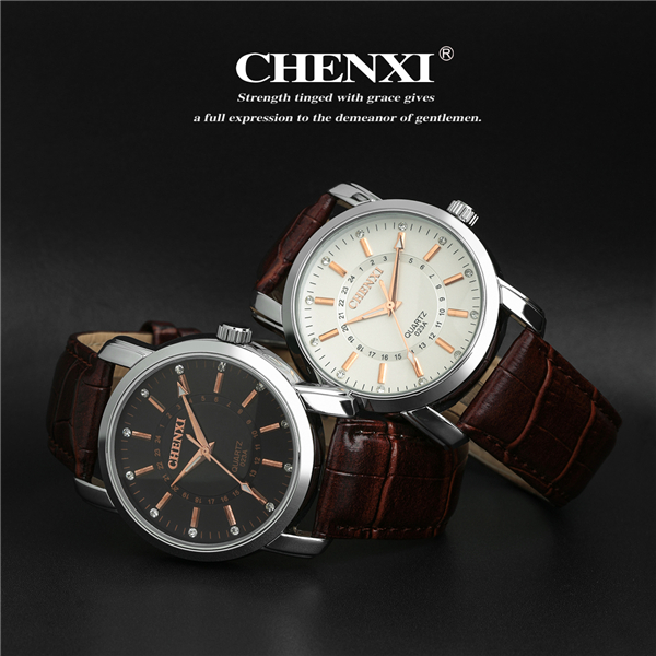 Watches Wholesale Price Guangzhou Kinpac Watches Man Stainless Steel Leather Band Watches