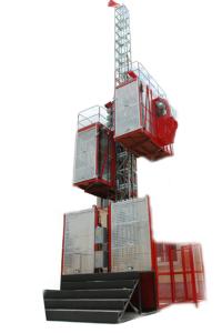 China Custom 2700kg Construction Hoist Elevator for Building , 3.0 x 1.3 x 2.5m factory