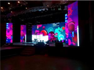 China High Refresh P4.81 Stage LED Screen Super Slim Indoor Rental For Live TV Show factory