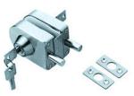 Two Door Double Sliding Glass Door Safety Lock With Knob For Square Door