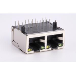 Power Over Ethernet Poe Rj45 Connector With Transformer Single Port 1X2 Tab Up