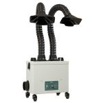 Portable 400*300*360mm Vacuum Fume Extractor Double Suction Arm