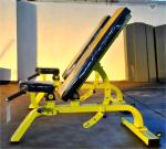 Fitness Strength Training Gym Weight Chest Press Free Weights Adjustable Bench