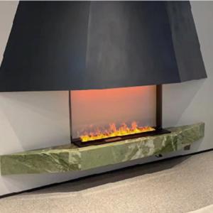 China 3D Atomization LED Electric Fireplace Simulation Flame Water Vapor Fireplace factory