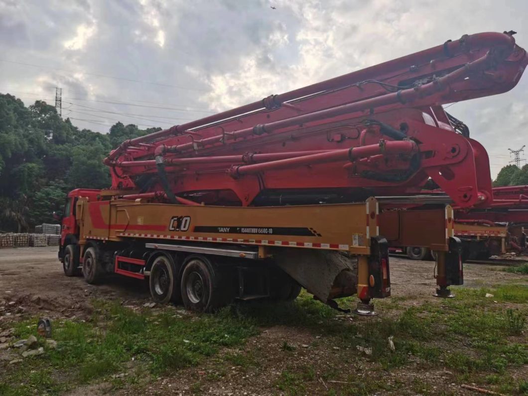 Good Original Condition 2019 China Top Brand Sy 62m Concrete Pump Mobile Pump on Volvo Chassis Sell in Attractive Price