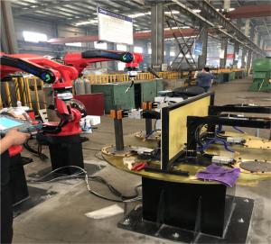 China Carbon Steel Robot Welding Equipment 800mm Length Automatic factory
