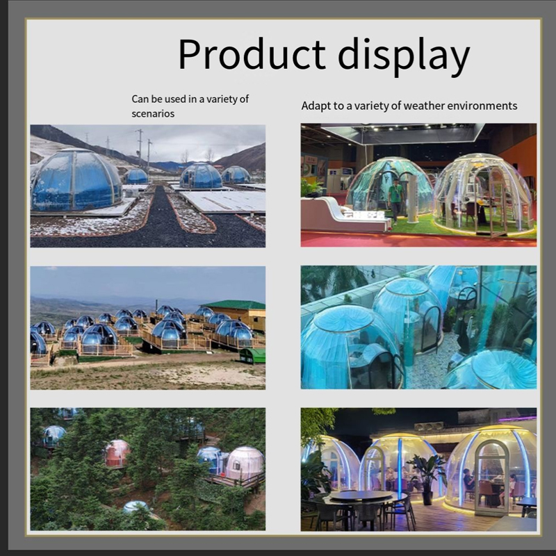 PC Star Room mobile restaurant Bubble room Outdoor homestay Transparent tent glass sun room
