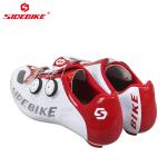 Men Breathable Carbon Fiber Cycling Shoes , Carbon Road Bike Shoes OEM / ODM