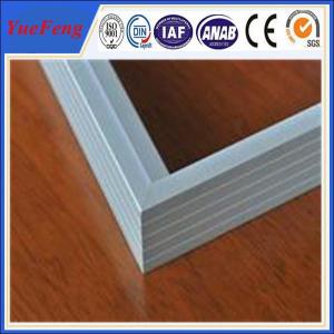 China Silvery Anodized Aluminum frame for PV solar module manufacturer on sale