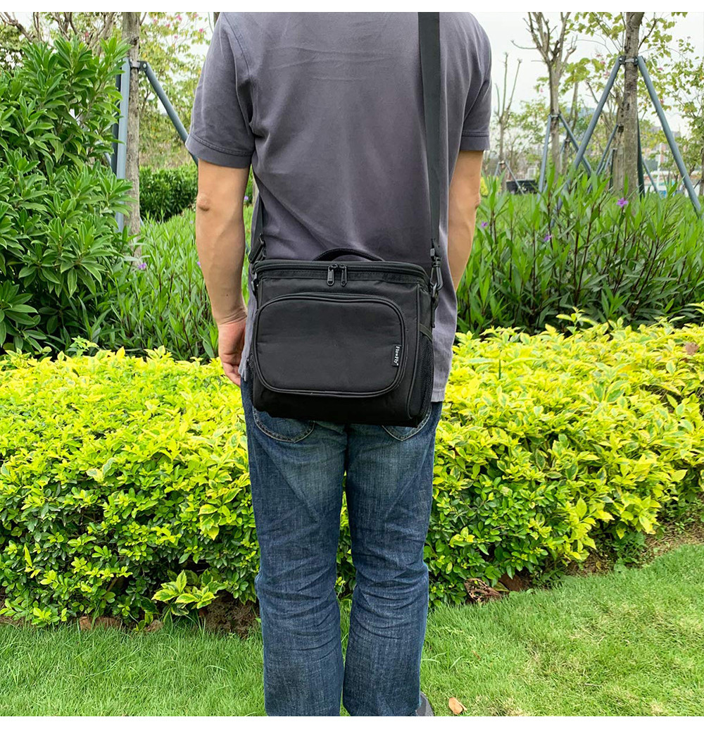 Office Work School Picnic Beach Leakproof Cooler Tote Bag with Shoulder