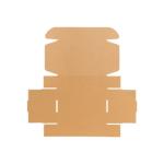 Brown Collapsable Kraft Indestructo Mailers Shoe Box 6x4x2 For Clothing