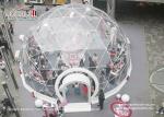 Movable Aluminium Frame Half Sphere Tent For Festival / Construction Tent