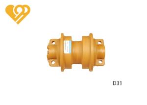 China Single Flange Bulldozer Undercarriage Parts Track Roller Forging Technique factory