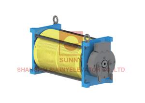 China Permanent Magnet Synchronous Gearless Traction Machine DC110V 2.6A factory