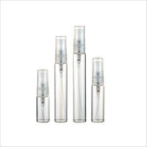 3ml 5ml 8ml 10ml Amber Glass Spray Bottles Screw On PP Small Glass Spray Bottles