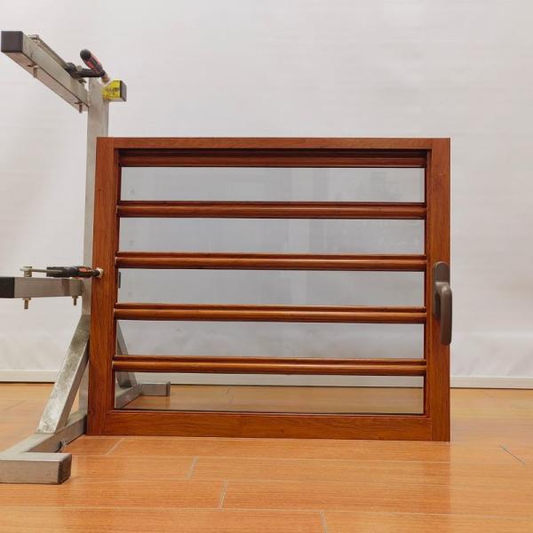 Invisible Aluminium Louver Window Ventilation Glass Blases Aluminium Louvre
