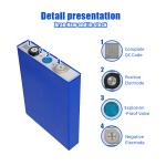 EV 50Ah Lifepo4 Battery Prismatic Solar Energy Storage Battery System For Home