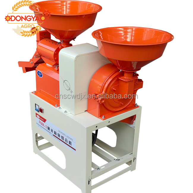 DONGYA AGRO Fine Bran 6N40-9FC21 Combined Rice Mill Machine
