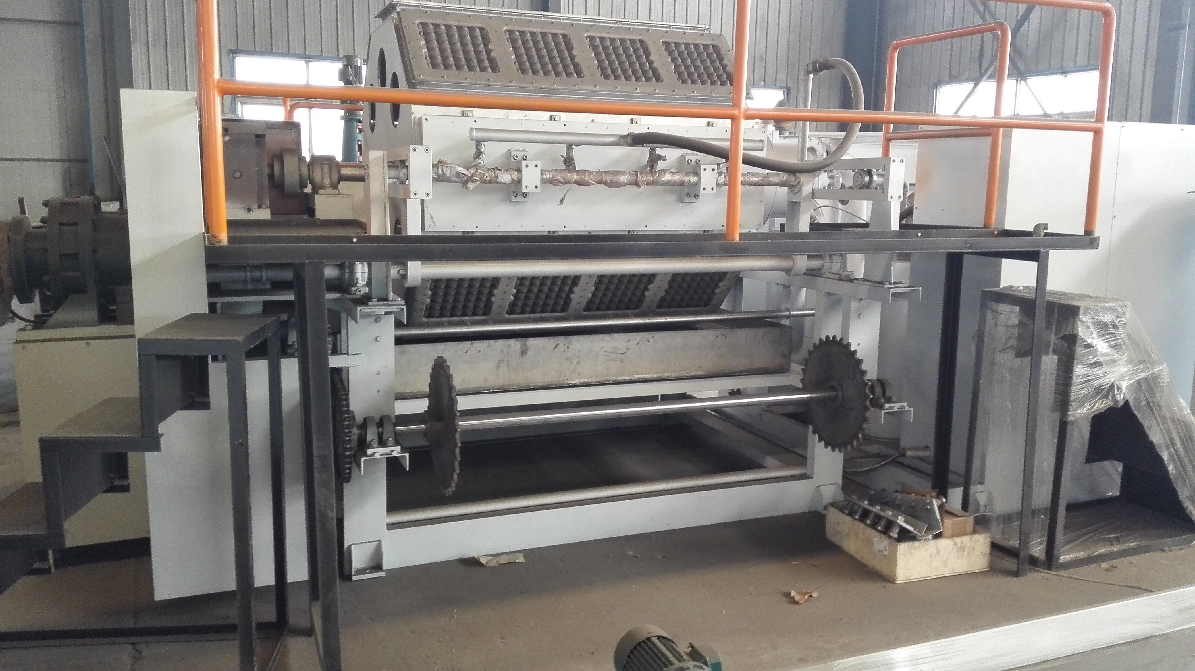 Best selling egg tray dryer paper egg packing tray egg tray machine price