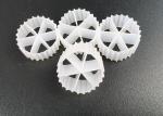 Hydrophilic MBBR Plastic K1 Filter Media 6 Holes For Water Treatment