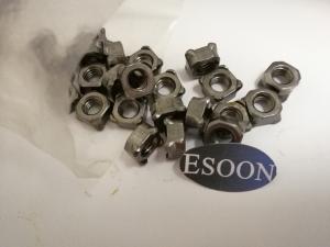 China DIN928 Square weld nuts GB/T13680-92,M4~M16,Black surface,Carbon steel,Metric fastener factory