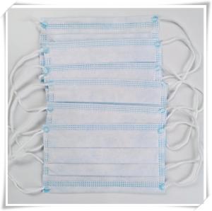 China Class 2 Disposable Antiviral Face Mask Anti Bacteria Regular Audlt Size factory