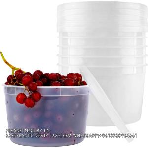 Storage Containers With Airtight Leak Proof Lids - Washable And Reusable -