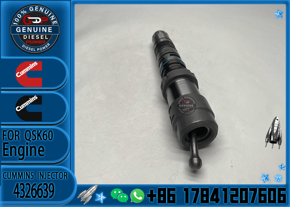 Common Rail Fuel Injector 4326639 4326780 4326781 4010029 For Cummins Q23 Q60 Engine Injector
