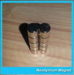 N35-N52 Permanent Neodymium Cylinder Magnets For Motor Generator