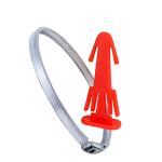 Fiber Drums Plastic Buckle Custom Sizes Tailored Plastic Seals For Welding Wire