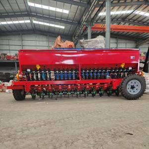 Traction Type Intelligent Wheat Seeder Precision Fertilization and Sowing