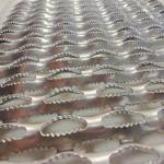 Aluminum Black Color Anti Slip Grating Excellent Weather Resistance