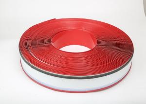 China Metallic Sign Channelume Aluminum , Colorful Trim Cap Flat Shape With Edge factory