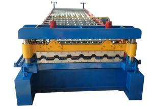 China Roofing Roll Forming Corrugated Color Sheet Tile Making Machine factory