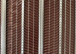 China Custom Width Galvanized Metal Rib Lath 0.3mm - 0.4mm Thickness For Building factory