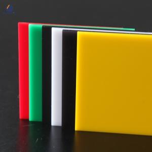 Custom Thickness Color Transparent Acrylic Sheet Impact Resistance Cast Acrylic