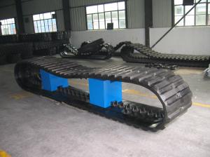 China 800 X 150 X 68mm Dumper Rubber Tracks For Mitsubishi Ld - 1000 Carrier factory