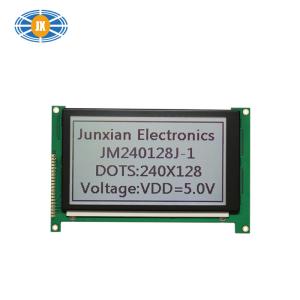 Industrial 240x128 Graphic LCD Module Blue Monochrome LCD Panel With STN FTTN