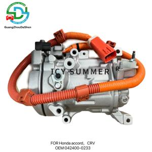 China 042400-0233 Hybrid AC Compressor / Electric Compressor For Honda Accord Honda CRV factory