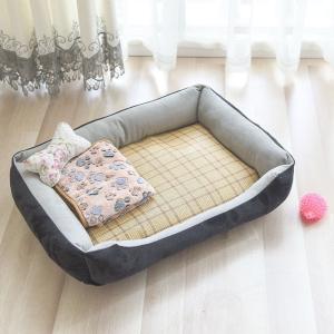 China PP Cotton Universal Cat Nest Dog Cot Golden Hair Teddy Small Medium Large factory