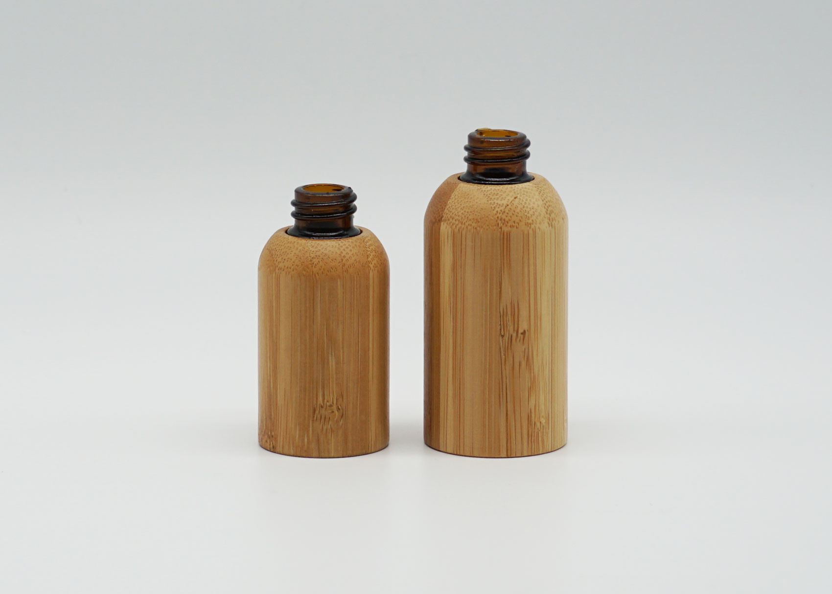 30ml Cylinderical Bamboo Dropper Bottle for Personal Care