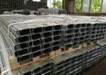 High Strength Hot Rolled Steel Profiles Hot Dip Galvanized For Solar Panel