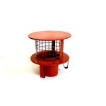Solid Chimney Flue Rain Caps For Terminal Pot Hanger , Terracotta Pot Hanger
