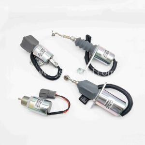 China SA-3838 12V 24V DC Diesel Engine Fuel Shutoff Stop Solenoid Coil Valve factory